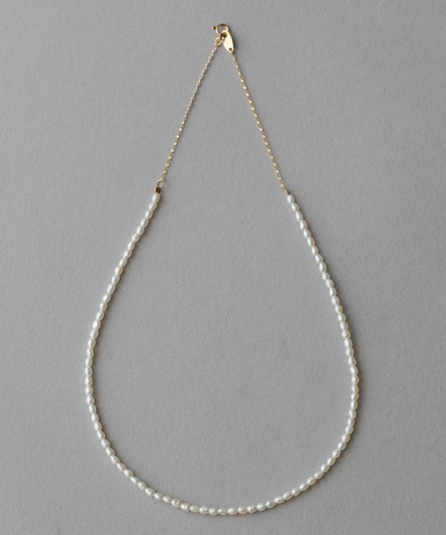 ete K10YG パール ネックレス