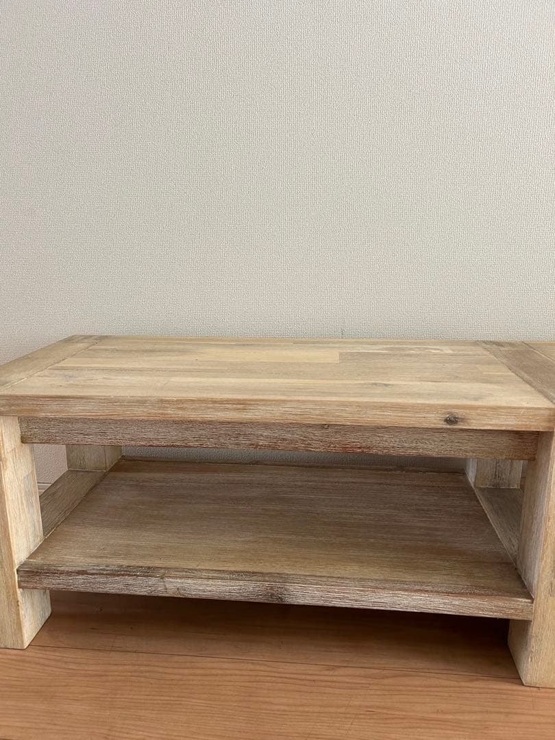 ななせ　ウニコ MANOA マノア ローテーブル 幅1600m棚板付き