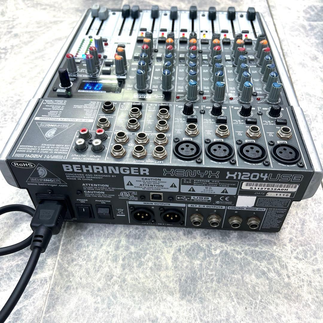 BEHRINGER XENYX X1204USB アナログミキサー ジャンク