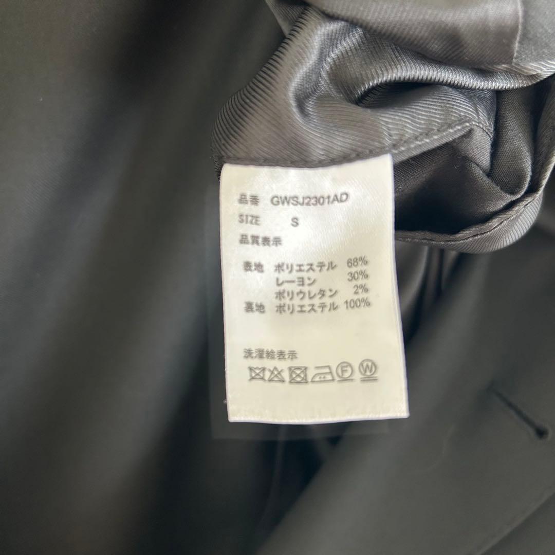salon de GWリングヂャケット ストレッチTR セットアップ黒S