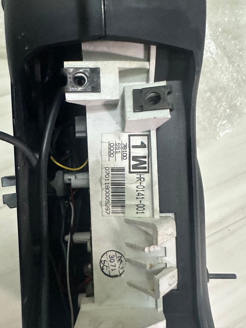 バイク用 3連メーター メーターユニット 社外品 1M HR-0141-001