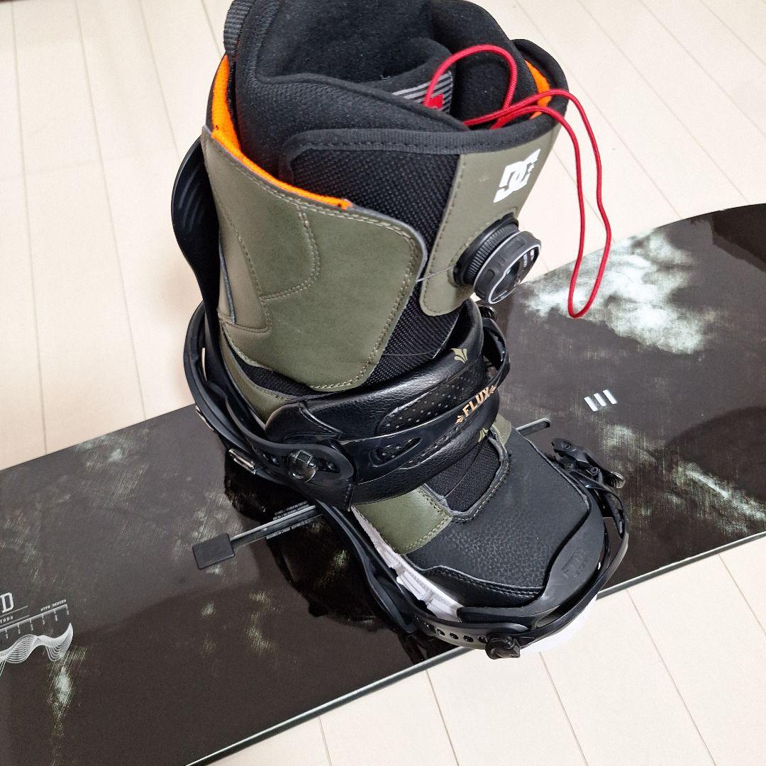 スノーボードセット　エンデバーBOD154 フラックスRK　S-Mビンディング