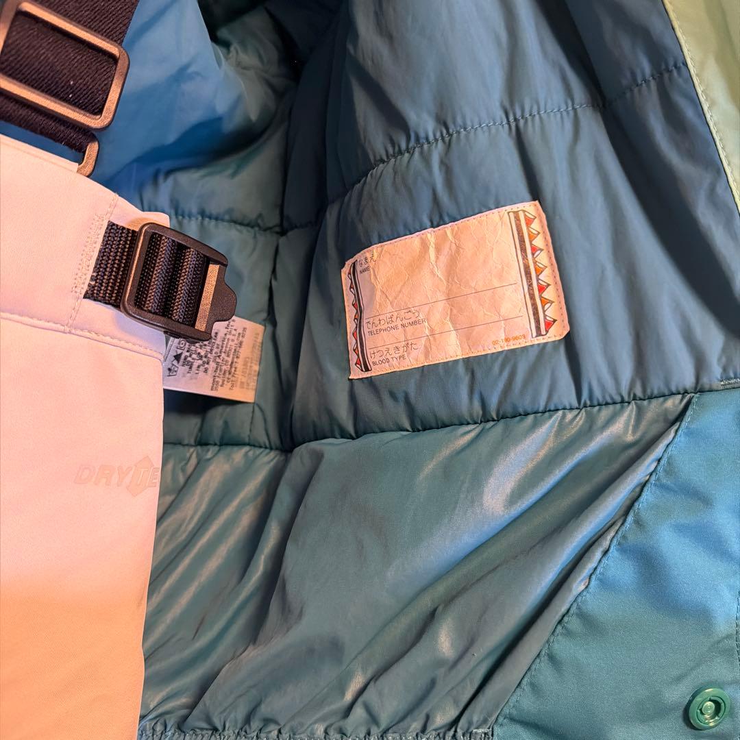 mont-bell パウダーステップパーカ上下 130cm