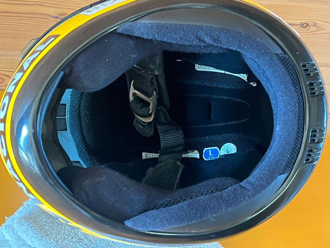 Shoei X-8セナ仕様 鈴鹿1992 フルリペイント コレクションヘルメット