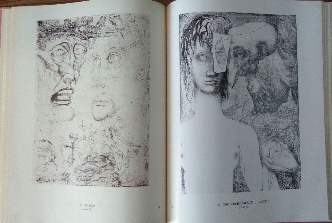 【幻想派絵画 希少 画集】エルンスト・フックス Ernst Fuchs 1967