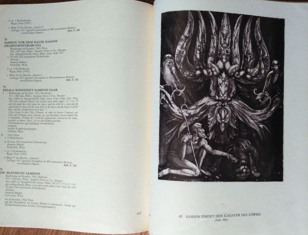 【幻想派絵画 希少 画集】エルンスト・フックス Ernst Fuchs 1967