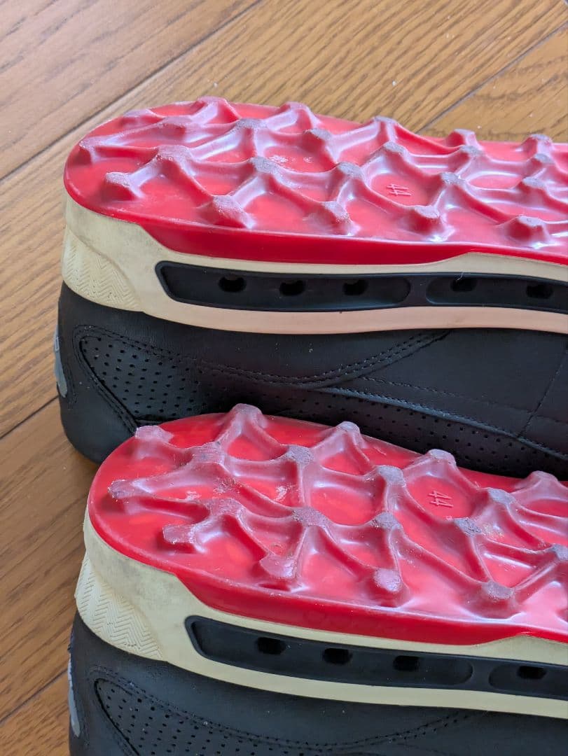 ECCO GORE-TEX スパイクレスゴルフシューズ 黒　44/28㌢