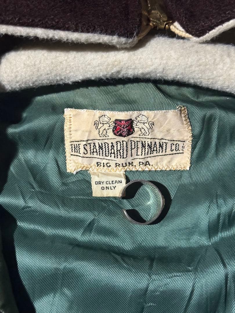 70s 80s ウールスタジャン　セーラーカラー