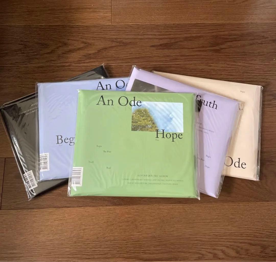 【SEVENTEEN】An Ode 初回限定盤セット