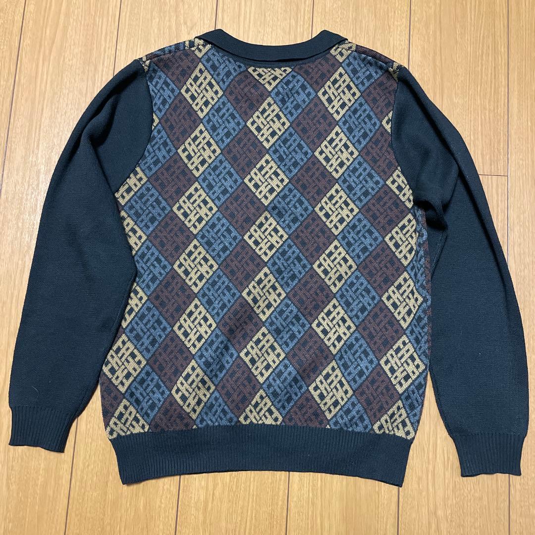 Fucking awesome のジップニットポロシャツ ストリート