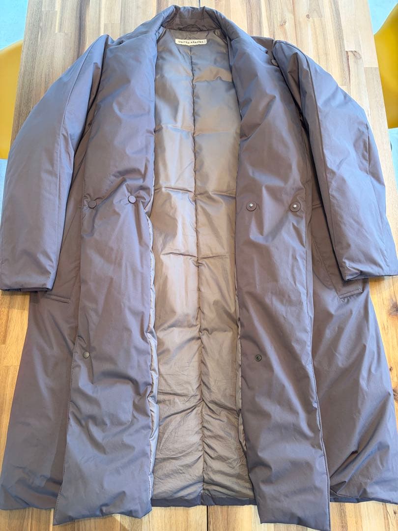 【美品：タグ付き】ユナイテッドアローズ　ダウンチェスターコート