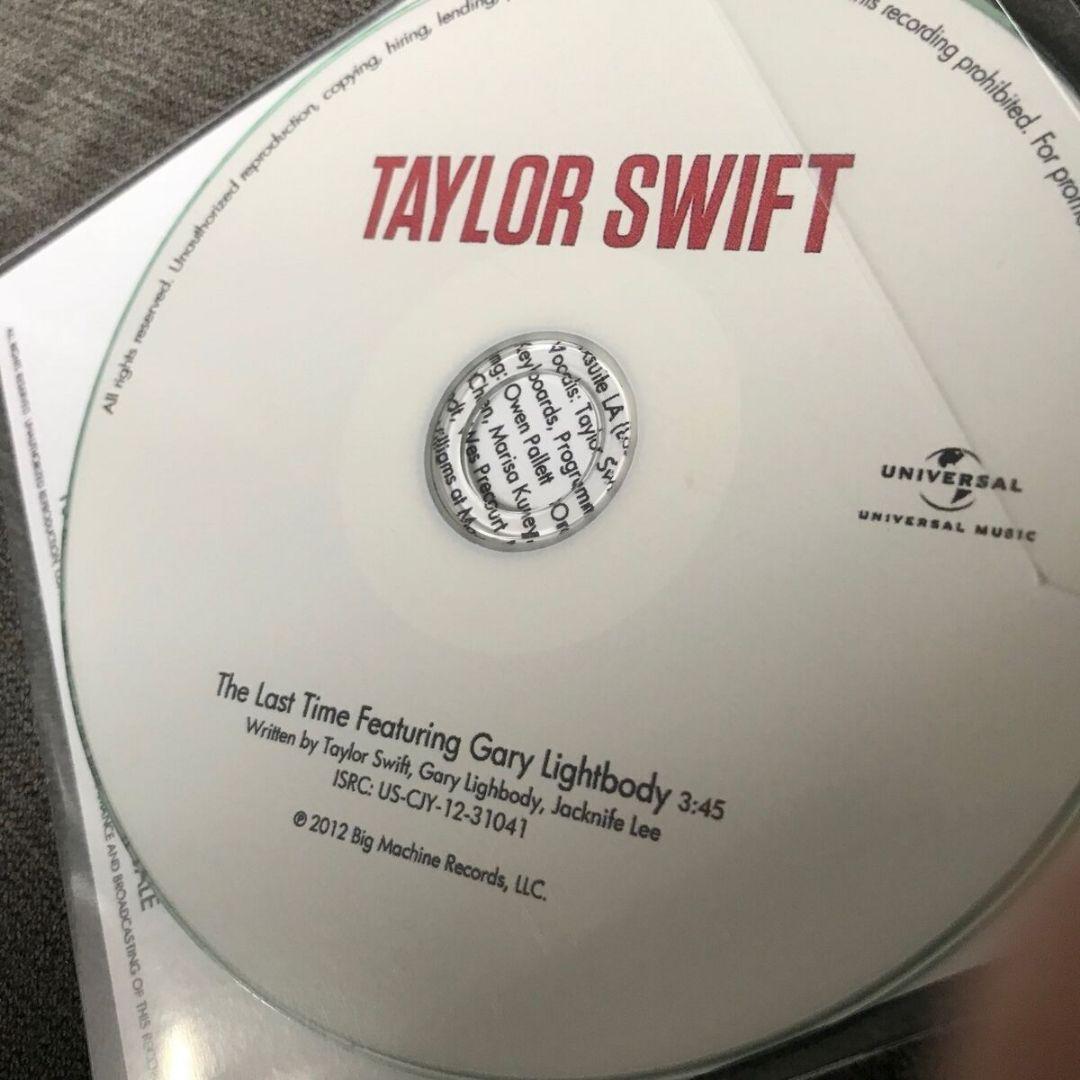 洋楽 Taylor Swift_ 'THE LAST TIME' Promo 2CDs