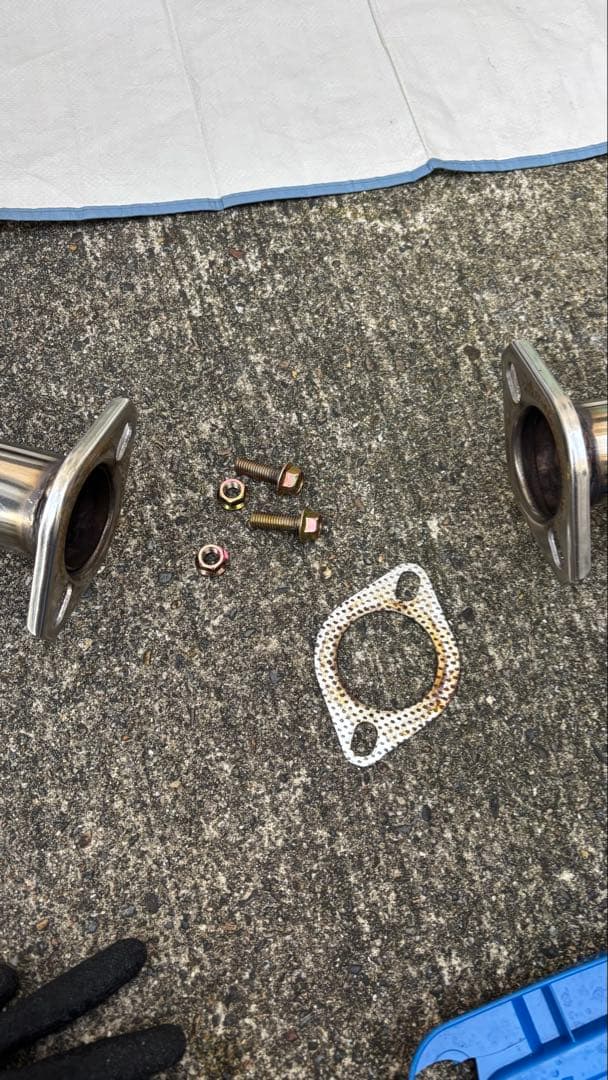 スリーキャッツ　リアピース　ストレートマフラー