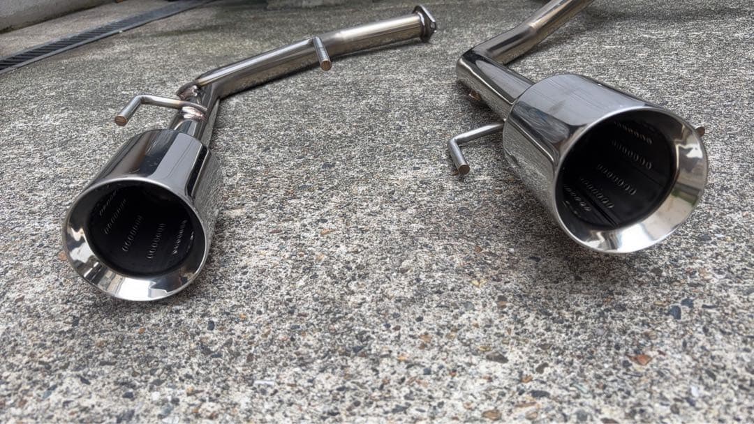 スリーキャッツ　リアピース　ストレートマフラー