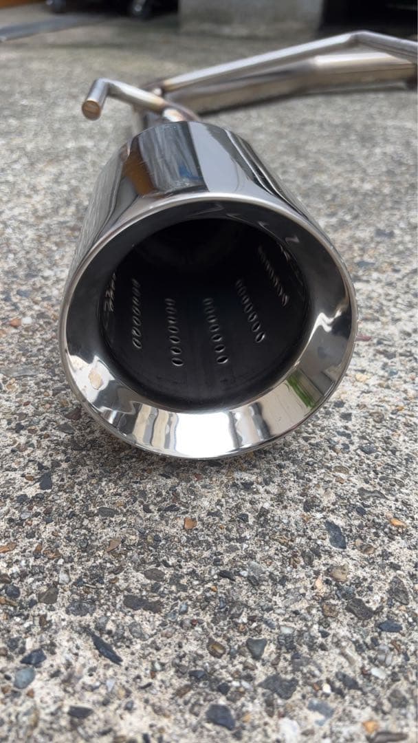 スリーキャッツ　リアピース　ストレートマフラー