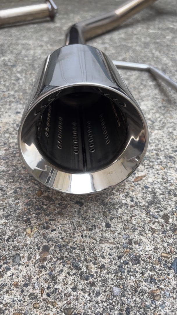 スリーキャッツ　リアピース　ストレートマフラー