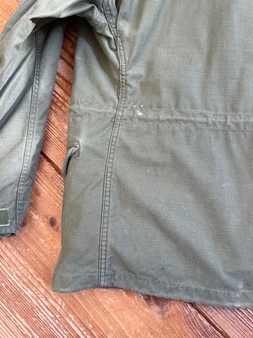 60s US ARMY M65ジャケット　アルミジッパー