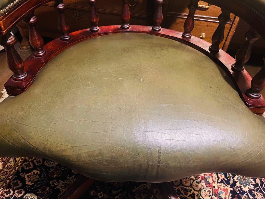 最終値下げヨーロッパアンティークデスクチェア