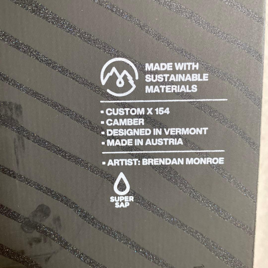 BURTON スノーボード CUSTOM X 22-23モデル 154cm