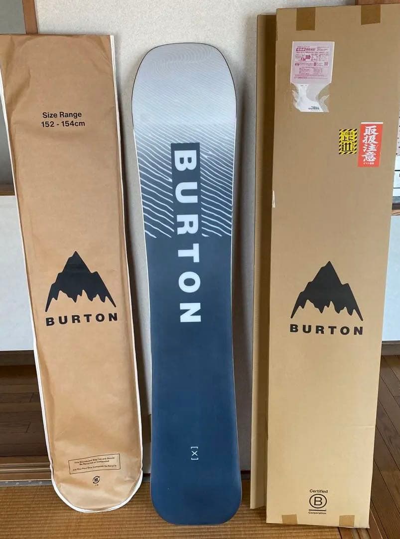 BURTON スノーボード CUSTOM X 22-23モデル 154cm