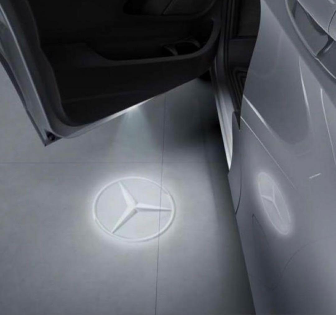 ベンツ 純正 LED カーテシランプ ウェルカムライト