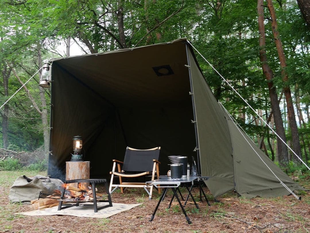 FUTURE FOX FOXBASE EVO 前幕、２又ポール、グランドシート付