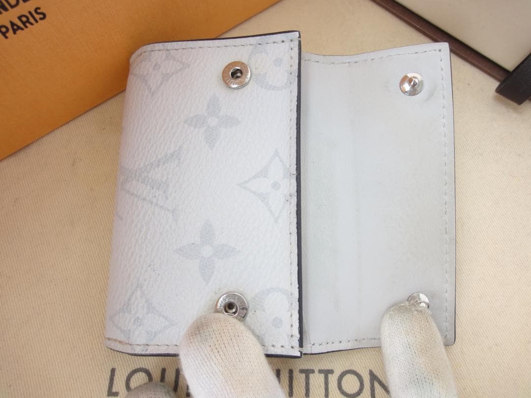 美品★ヴィトン タイガラマ【ディスカバリーコンパクトウォレット】財布★A07