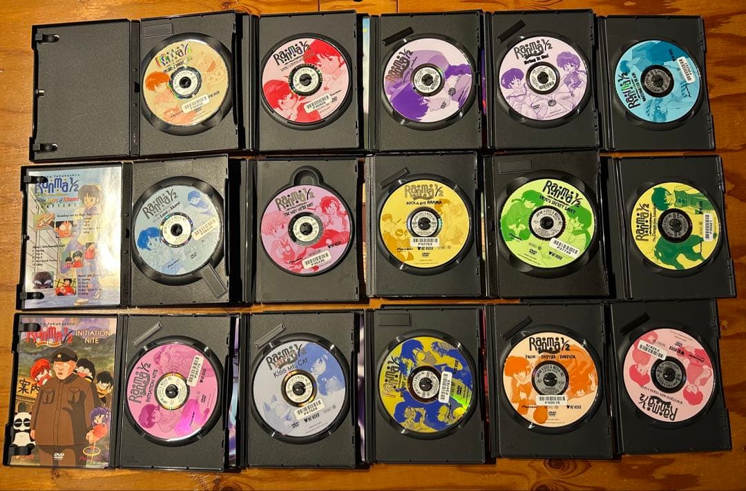 【値下げ中！】らんま1/2 北米版DVD 15本セット