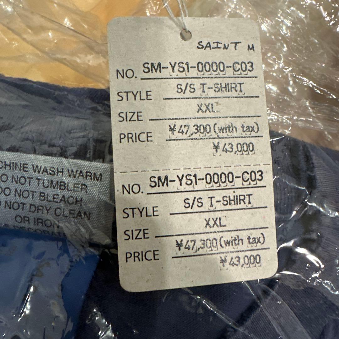 ラスト出品　新品　セントマイケル　saintmxxxxxx 　tee Tシャツ