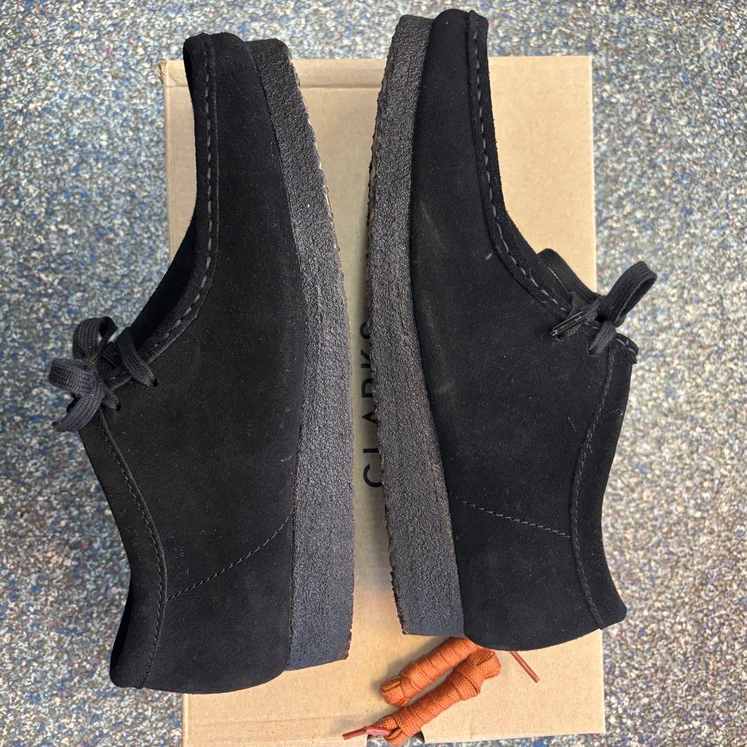 k*n様 CLARKS WALLABEE BLACK SUEDE 2615551