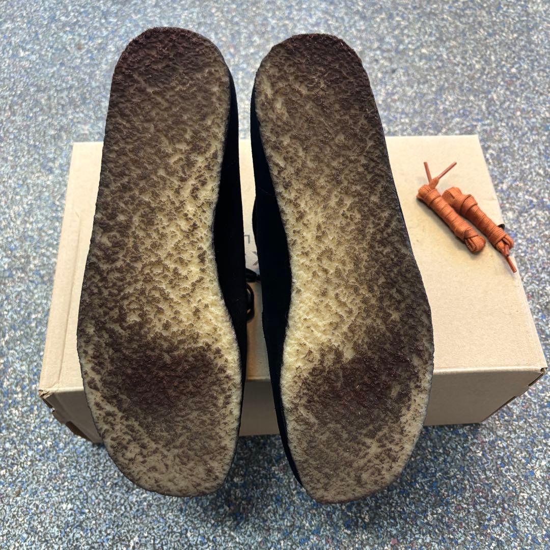 k*n様 CLARKS WALLABEE BLACK SUEDE 2615551
