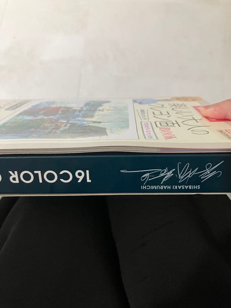 柴崎春通監修　楽しい大人のクレヨン画BOOK