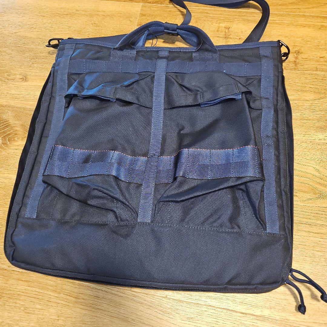 未使用に近い。BEAMS×ブリーフィングネイビー ヘルメットバック