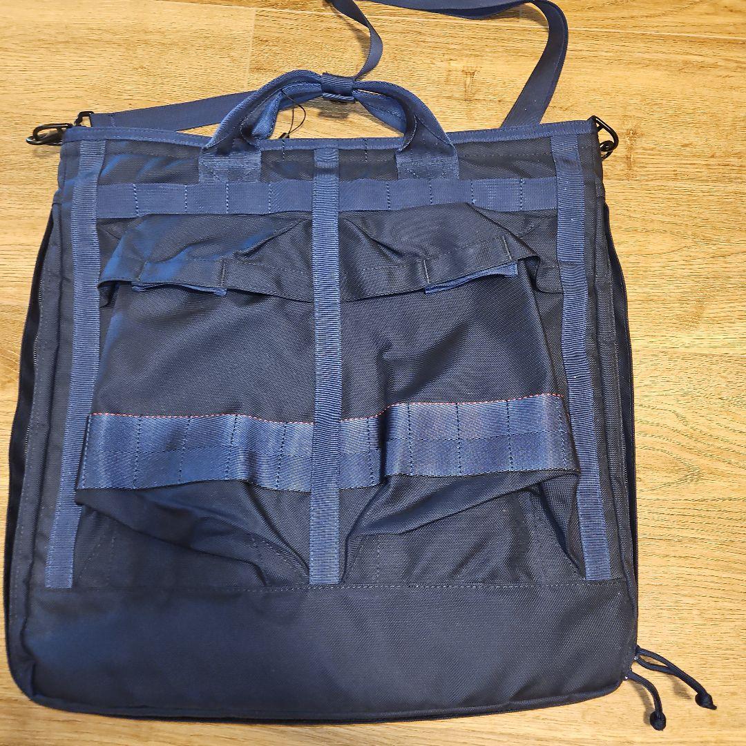 未使用に近い。BEAMS×ブリーフィングネイビー ヘルメットバック