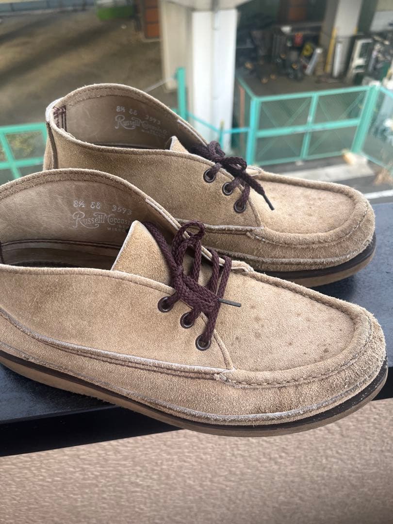 【Russell Ｍoccasin】スエード8 1/2