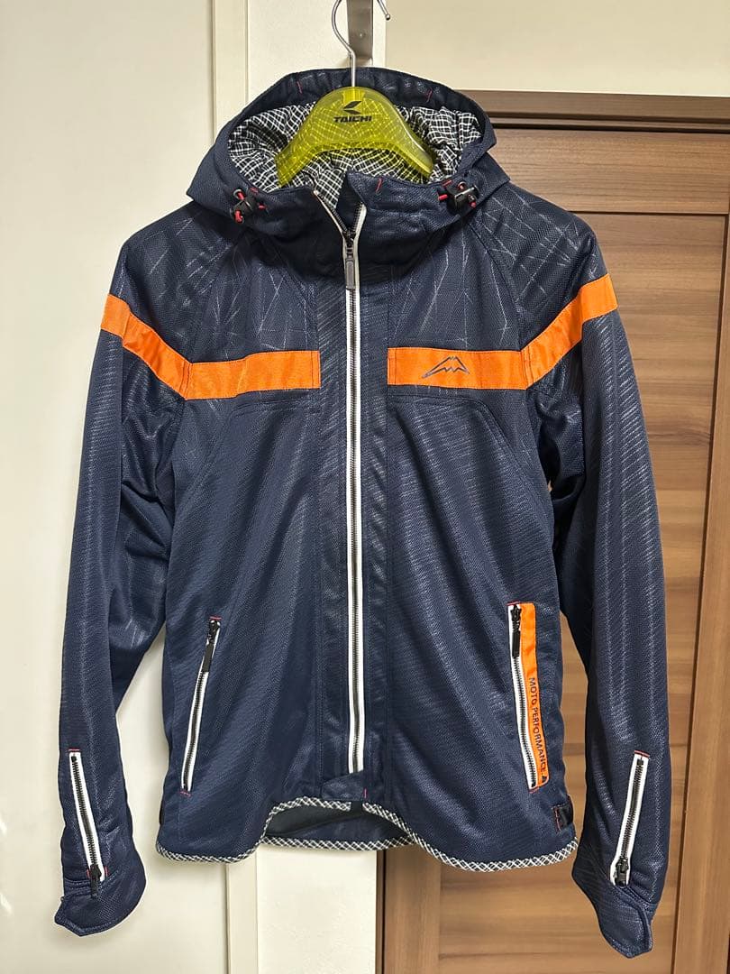 クシタニ フルメッシュパーカージャケット LLサイズ　背中ＣＥプロテクター付き