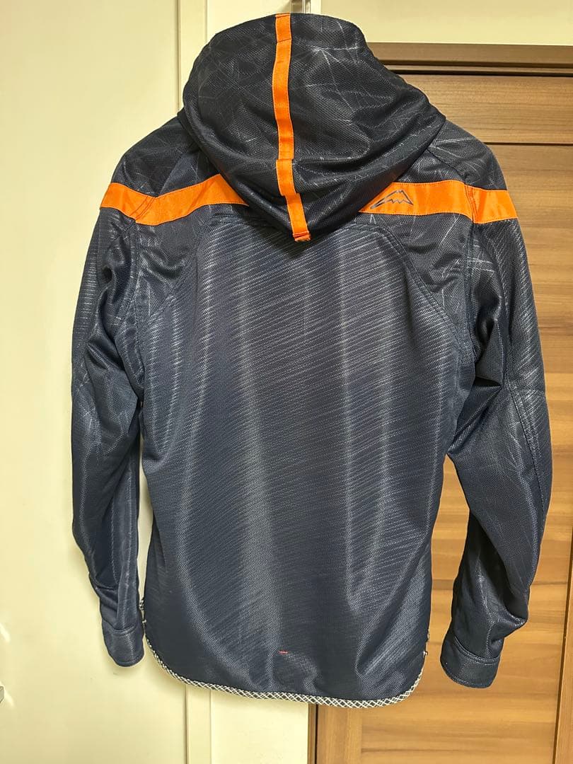 クシタニ フルメッシュパーカージャケット LLサイズ　背中ＣＥプロテクター付き