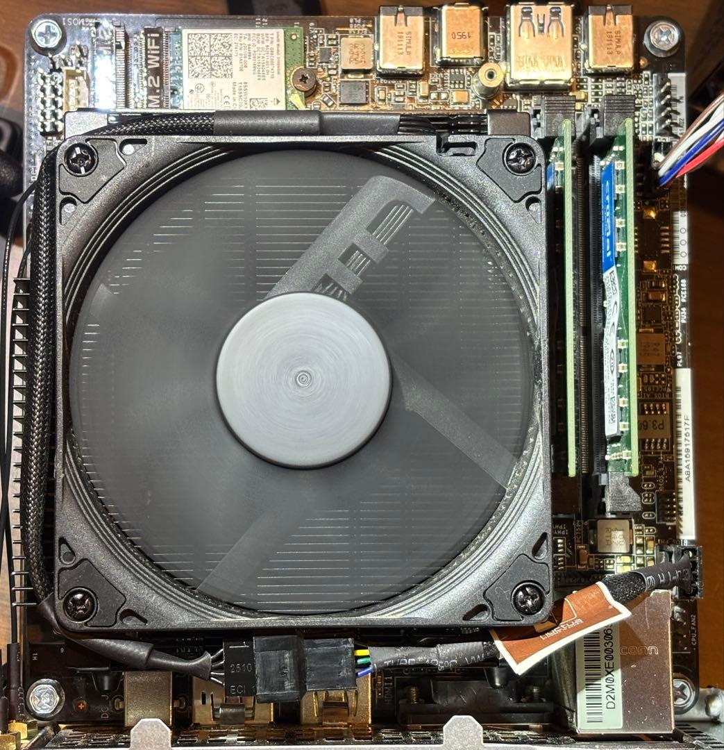 超小型/静音DeskMini A300 Ryzen5 3400G 16GB 2T