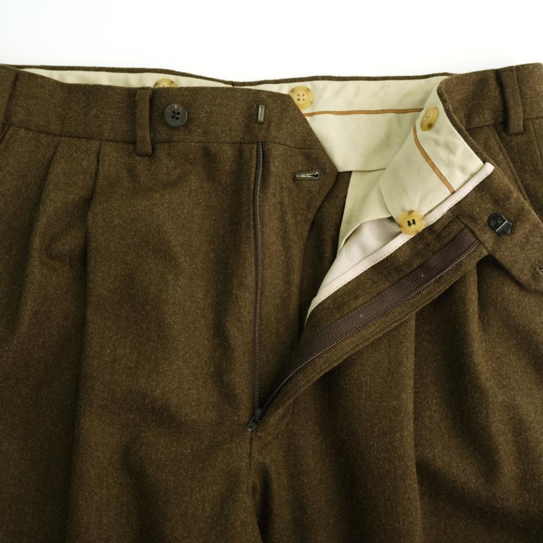 パンツ RAYMOND COTE 90's Two tuck Trousers 34.