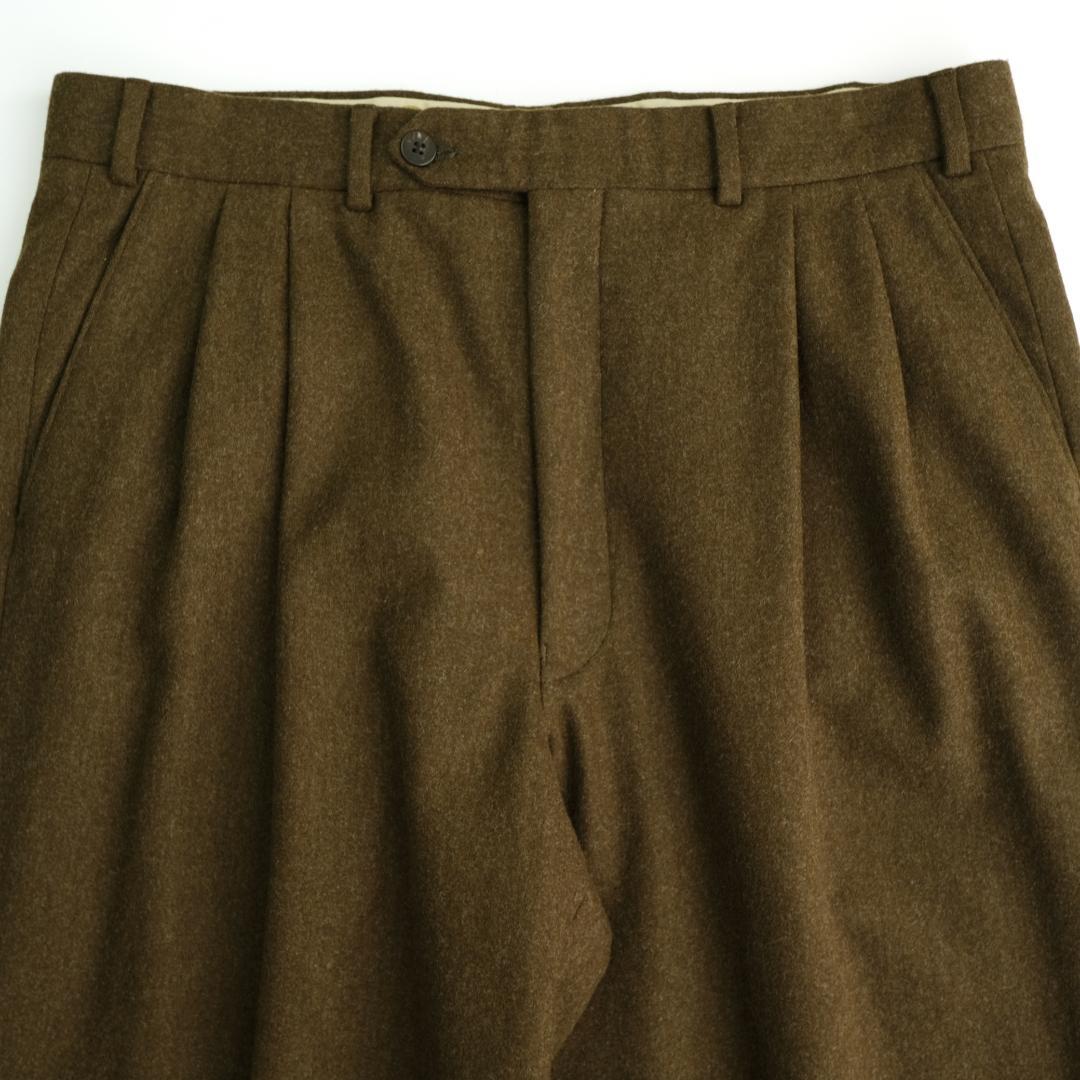 パンツ RAYMOND COTE 90's Two tuck Trousers 34.