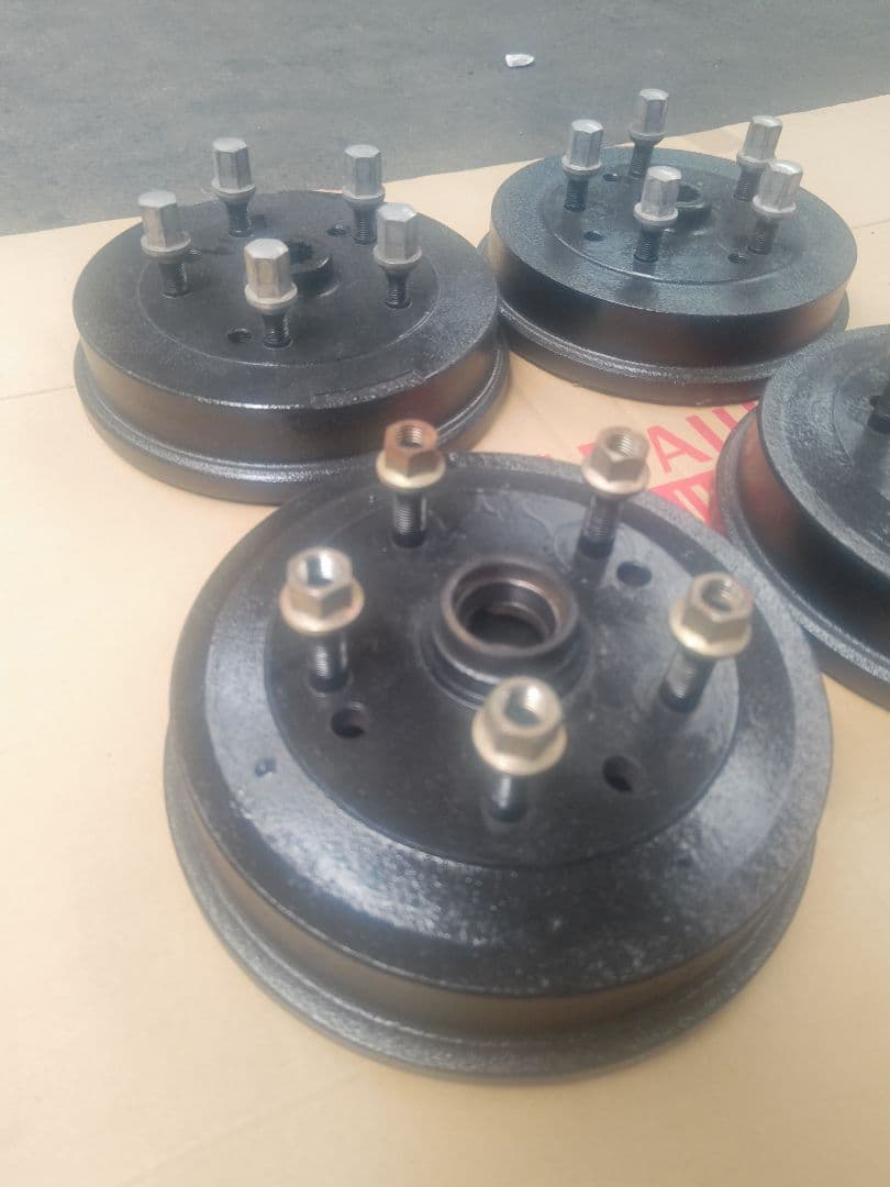 空冷 VW ビートル ポルシェピッチ ブレーキドラム 前後セット