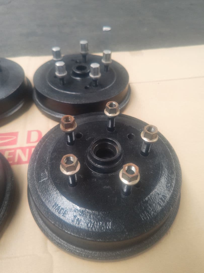 空冷 VW ビートル ポルシェピッチ ブレーキドラム 前後セット