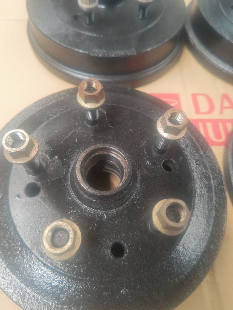 空冷 VW ビートル ポルシェピッチ ブレーキドラム 前後セット