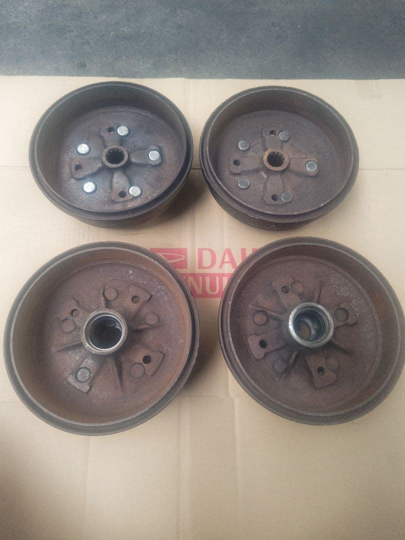 空冷 VW ビートル ポルシェピッチ ブレーキドラム 前後セット