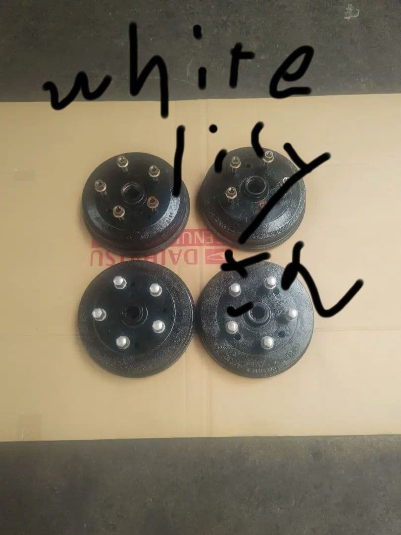 空冷 VW ビートル ポルシェピッチ ブレーキドラム 前後セット