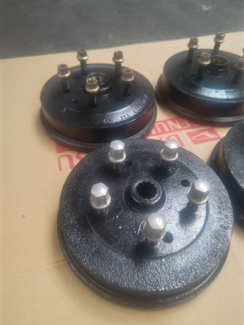 空冷 VW ビートル ポルシェピッチ ブレーキドラム 前後セット