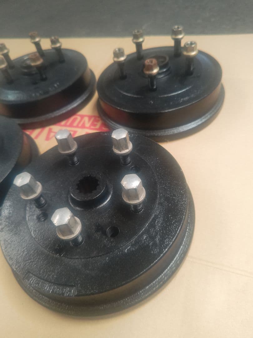 空冷 VW ビートル ポルシェピッチ ブレーキドラム 前後セット