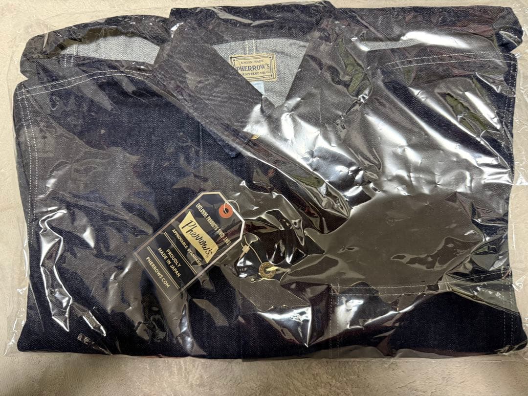 スマクロ別注　フェローズデニムカバーオール