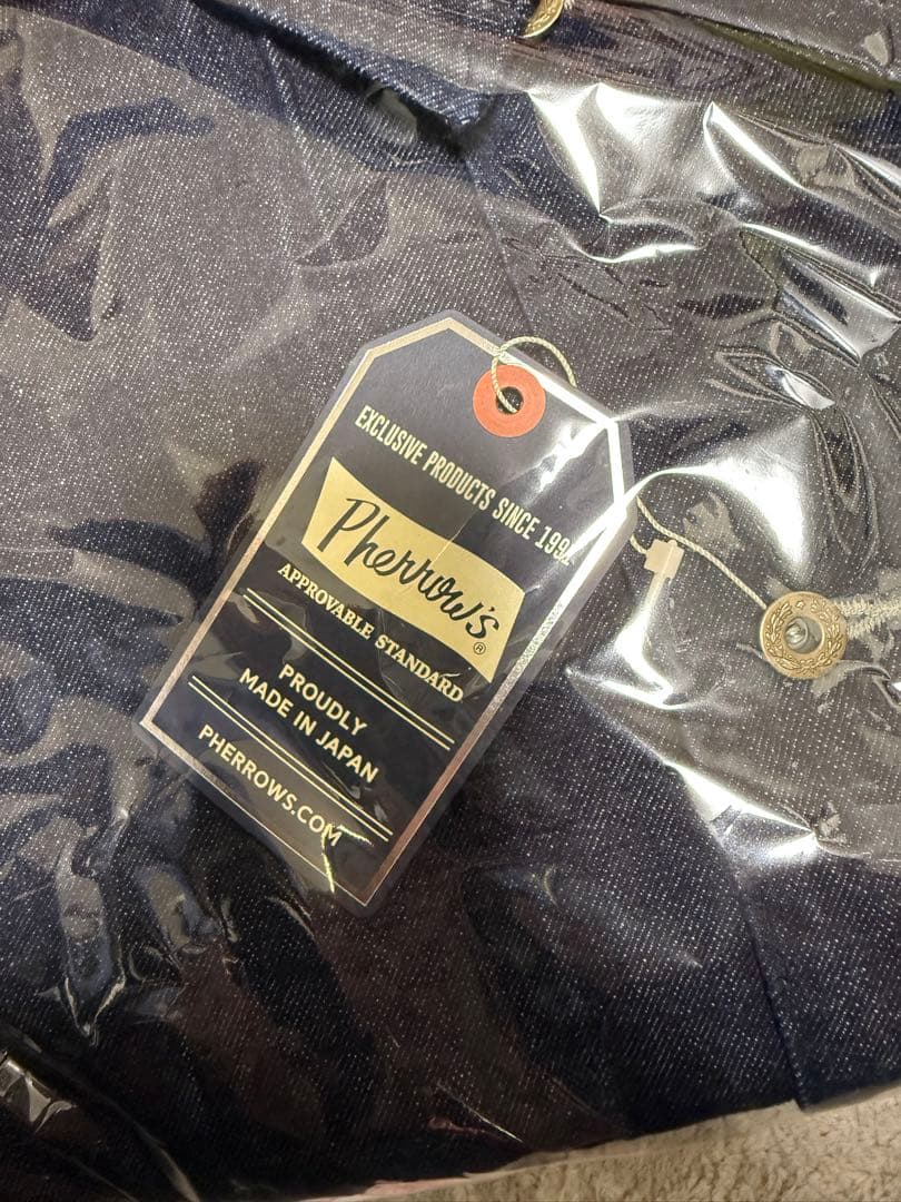 スマクロ別注　フェローズデニムカバーオール