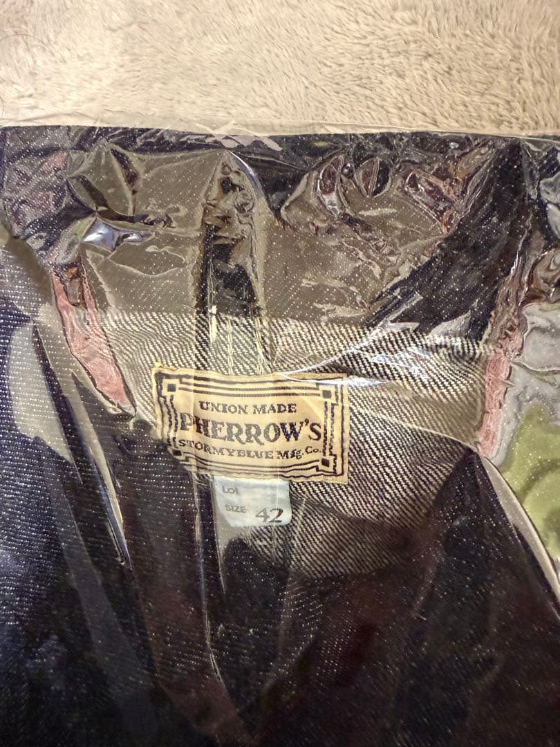 スマクロ別注　フェローズデニムカバーオール